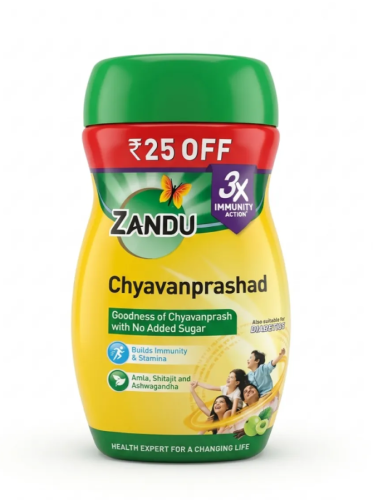 Чаванпраш без сахара (Chyavanprashad Sugar Free Revitalizer) 450гр., Zandu